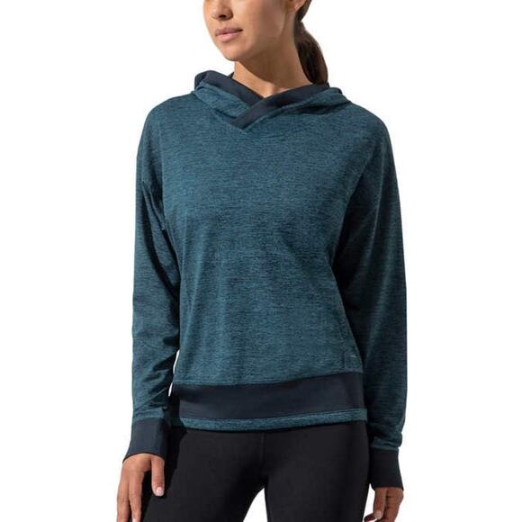Mondetta Activewear Hoodie Women's Large Teal Green - Picture 1 of 4